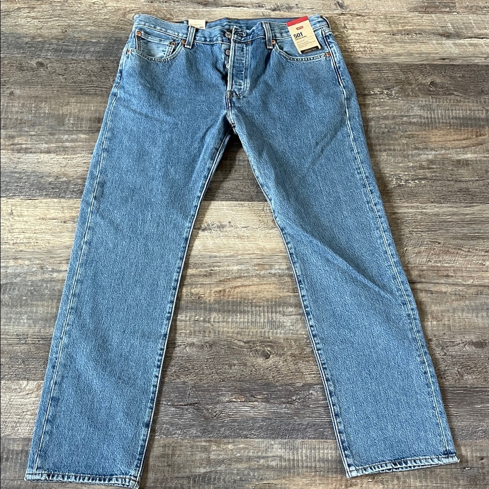 Levi's Men's Straight Fit Denim Jeans - Blue
